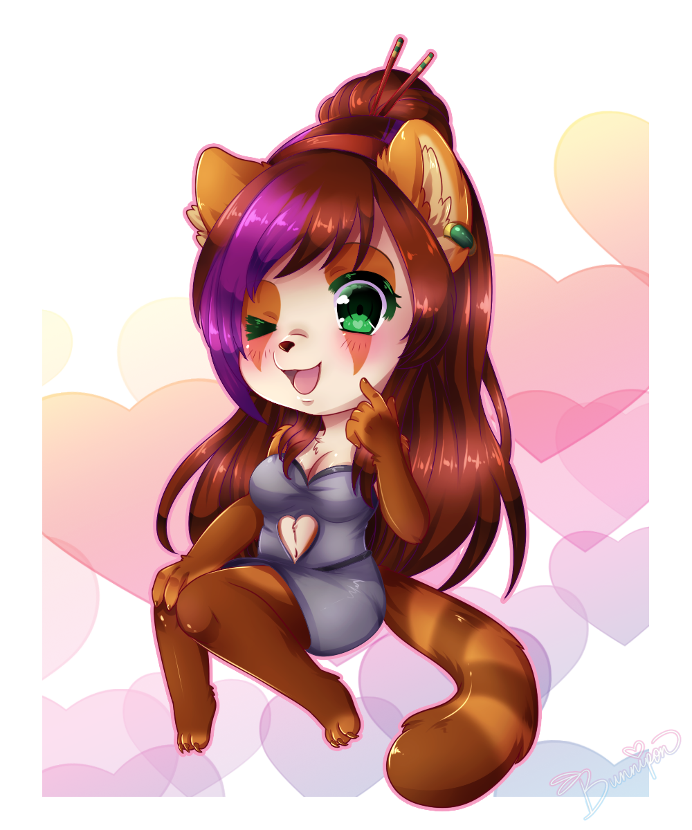 Adorable Red Panda~! by Bunnipon on DeviantArt