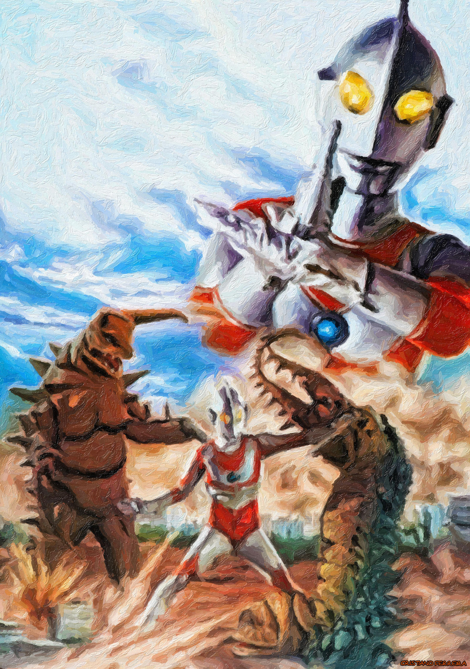 Ultraman Jack_ Impasto