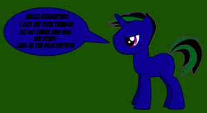 My tumblr go and ask me things there