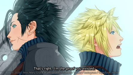 Zack and Cloud Redraw