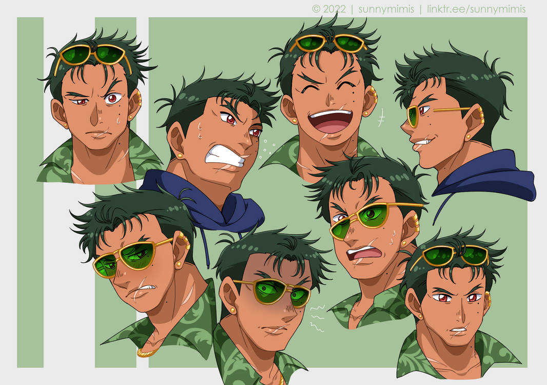 Yusaku Expression Sheet By Sunnymimis On DeviantArt yusaku-expression-sheet-by-sunnymimis-on-deviantart