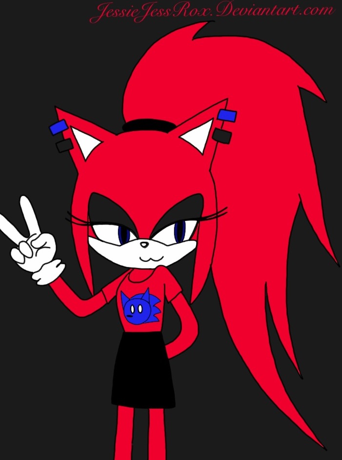 Me as a Sonic Character