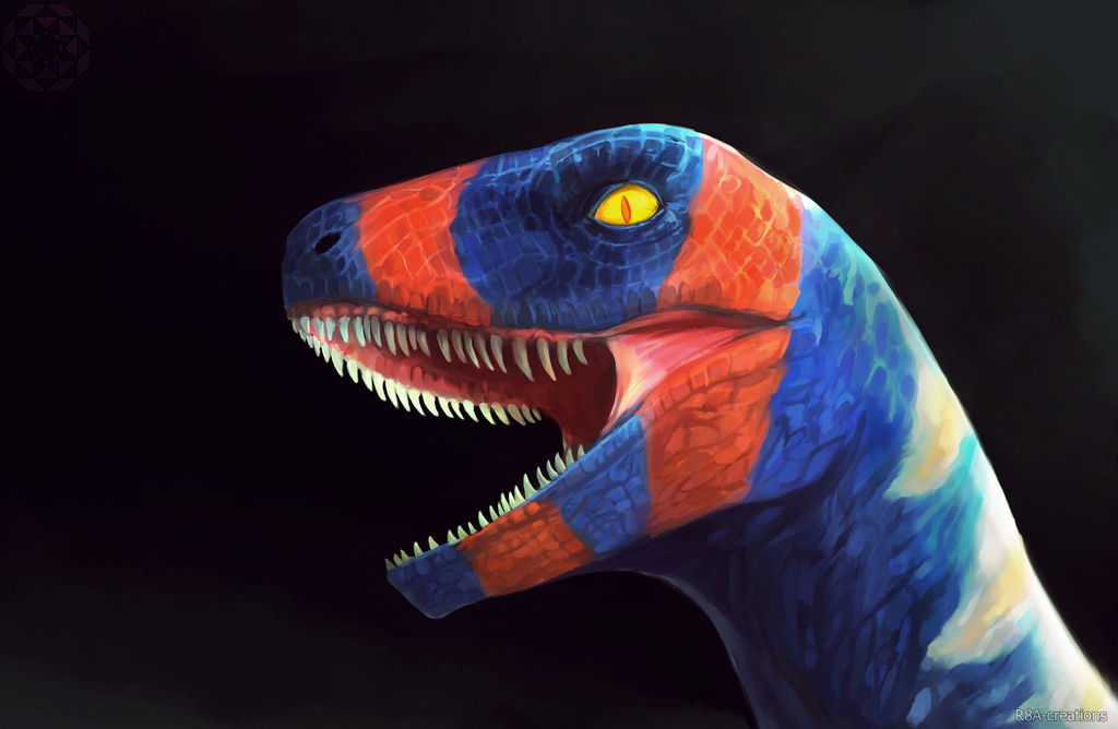 Colorful Raptor by R8A-creations on DeviantArt