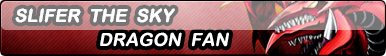 Commission: Slifer the Sky Dragon Fan button