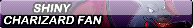 Commission: Shiny Charizard Fan Button