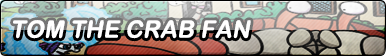 Tom The Crab Fan Button