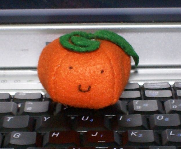 Pumpkin Pin Cushion