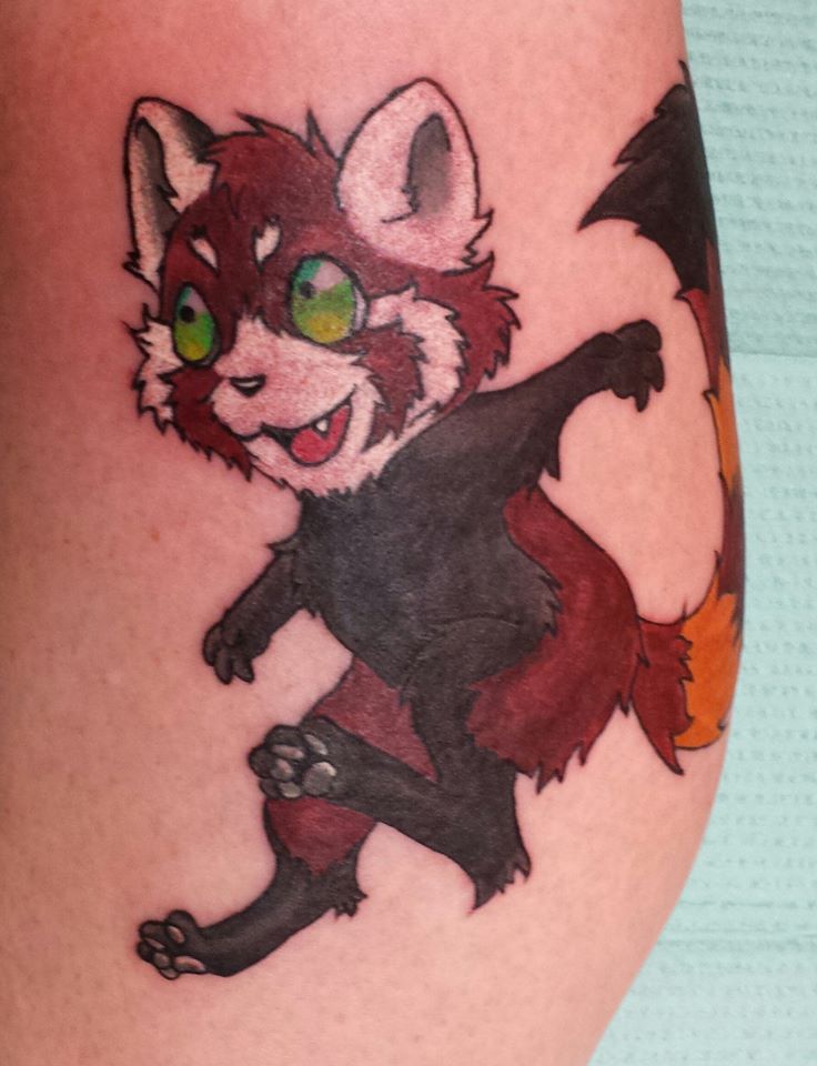 Red Panda Tattoo!!