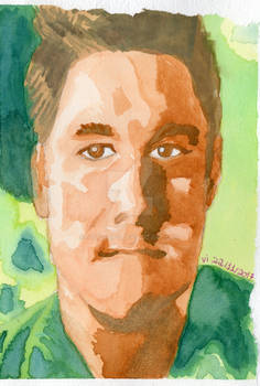 Watercolor portrait