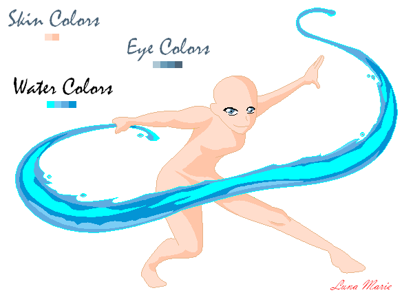 Katara Water-bending Base by anime-manga-freak1 on DeviantArt Katara Water-bending Base by anime-manga-freak1 on DeviantArt