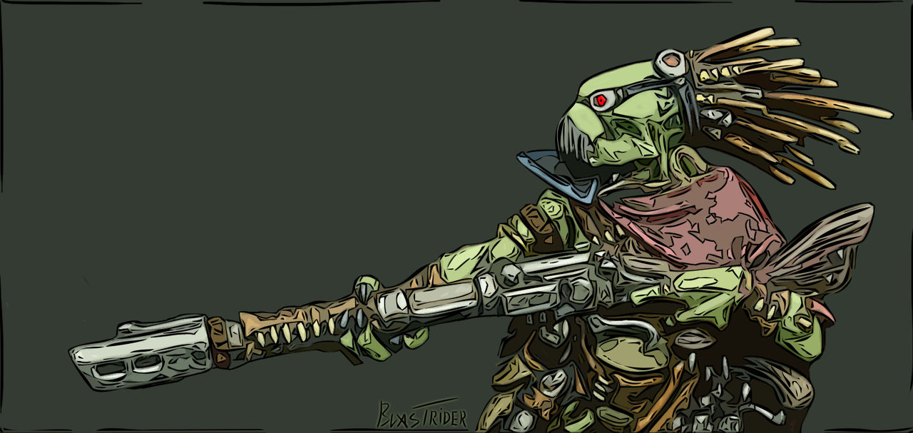 Kroot by Blastrider on DeviantArt