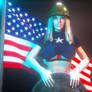 Lady Patriot (Independence day  Pinup 2020 )