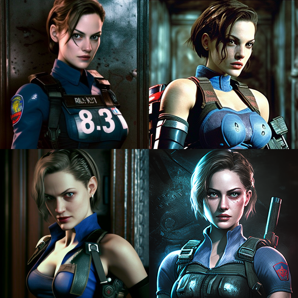 Jill Valentine, Videogame and movie character fanon Wiki