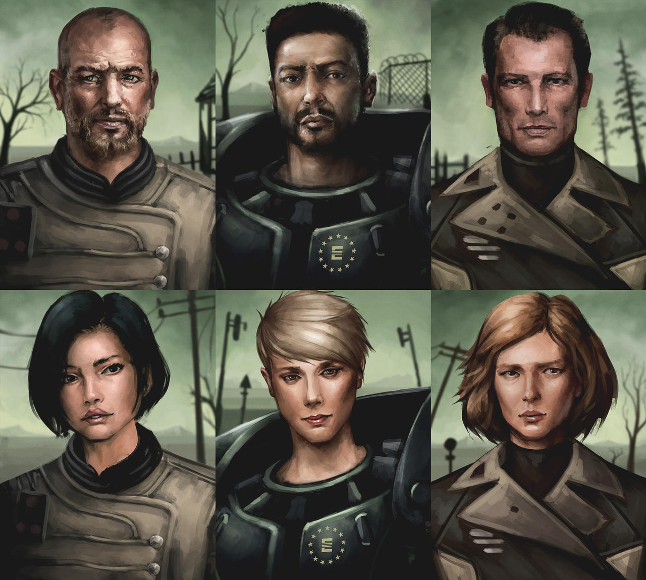 OWB: Enclave Reborn Redux - Unit Leaders by Nuclear-Forest on DeviantArt