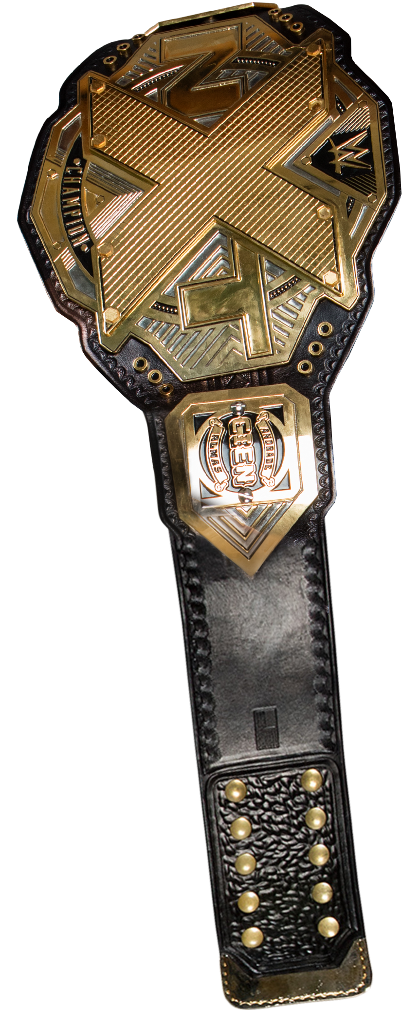 NEW NXT Championship belt 8 for shoulder by BadLuckShinska on