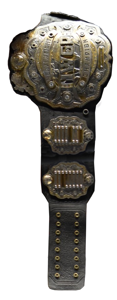 IWGP Heavyweight Championship 1 for shoulder by BadLuckShinska