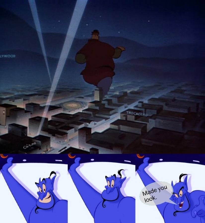 Genie Ending Rocks Genie in Fun and Fancy Free Movie Ending by Renervent on DeviantArt