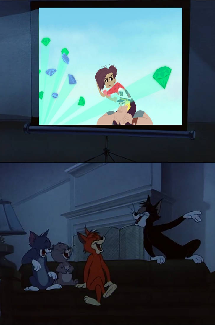 Tom and friends laughed at Seahorse Rodeo scene by Renervent on DeviantArt