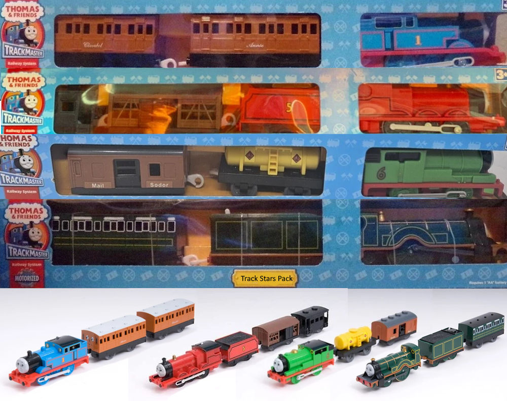 Thomas Track Stars Trackmaster Deluxe Pack Idea by Darkerwanderer on ...
