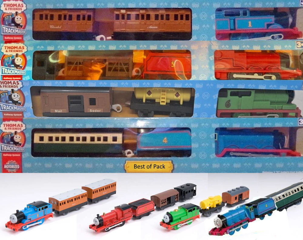 Thomas Best of Trackmaster 4 Pack Deluxe Idea by Darkerwanderer on ...