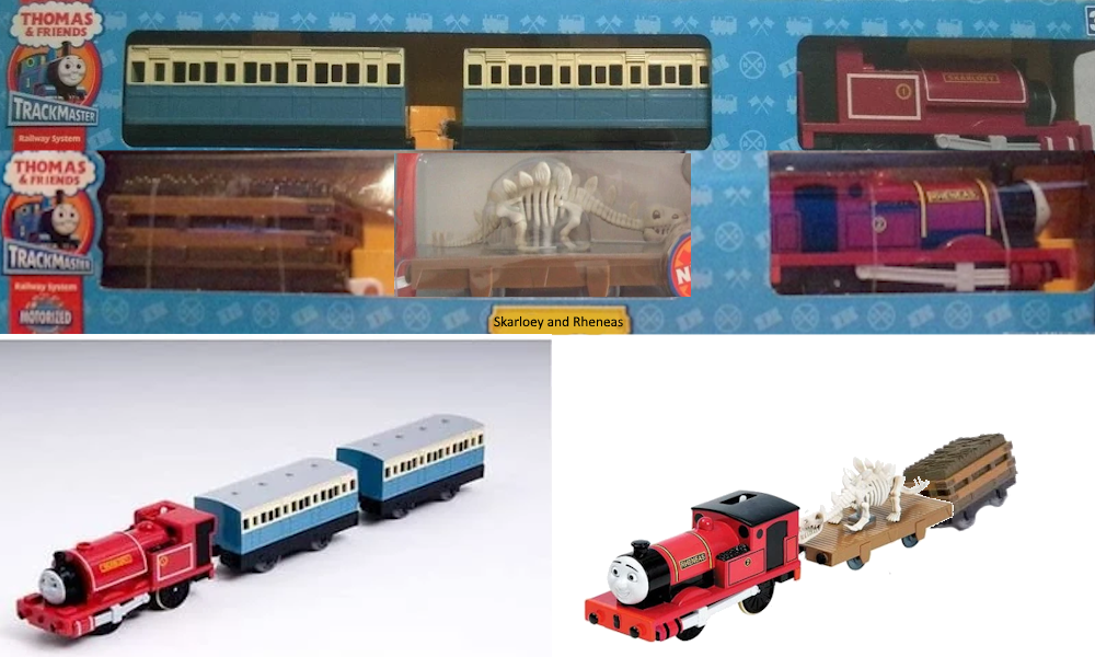 Skarloey and Rheneas Tomy/Trackmaster Pack Idea by Darkerwanderer on ...