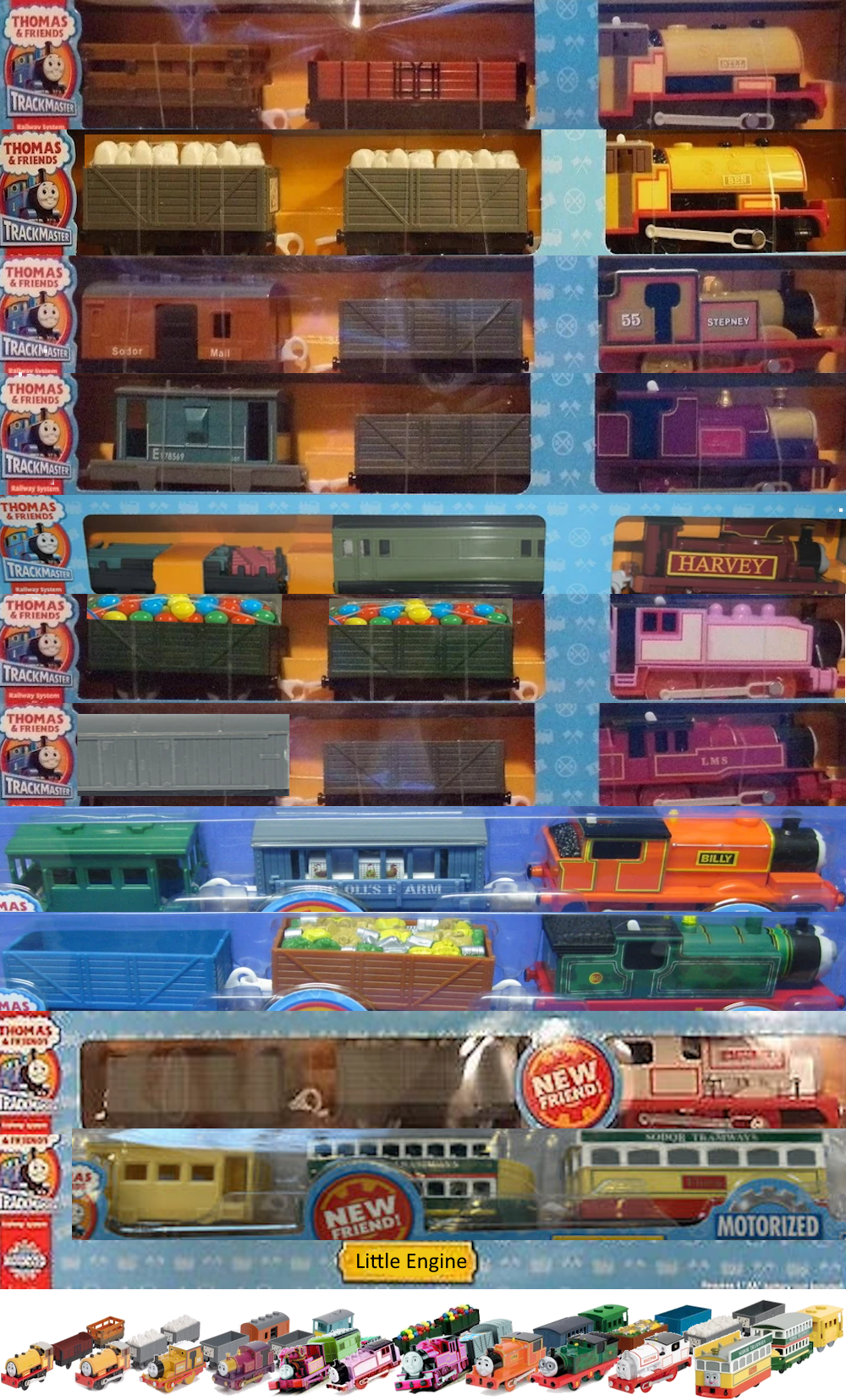 Customize Trackmaster Deviantart Roderick Lumpy Little Engine Tomy/Trackmaster 11 Pack by Darkerwanderer on DeviantArt
