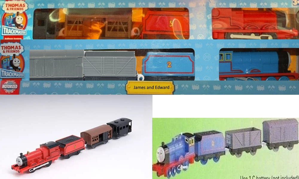 James and Edward Tomy/Trackmaster Double Pack Idea by Darkerwanderer on ...