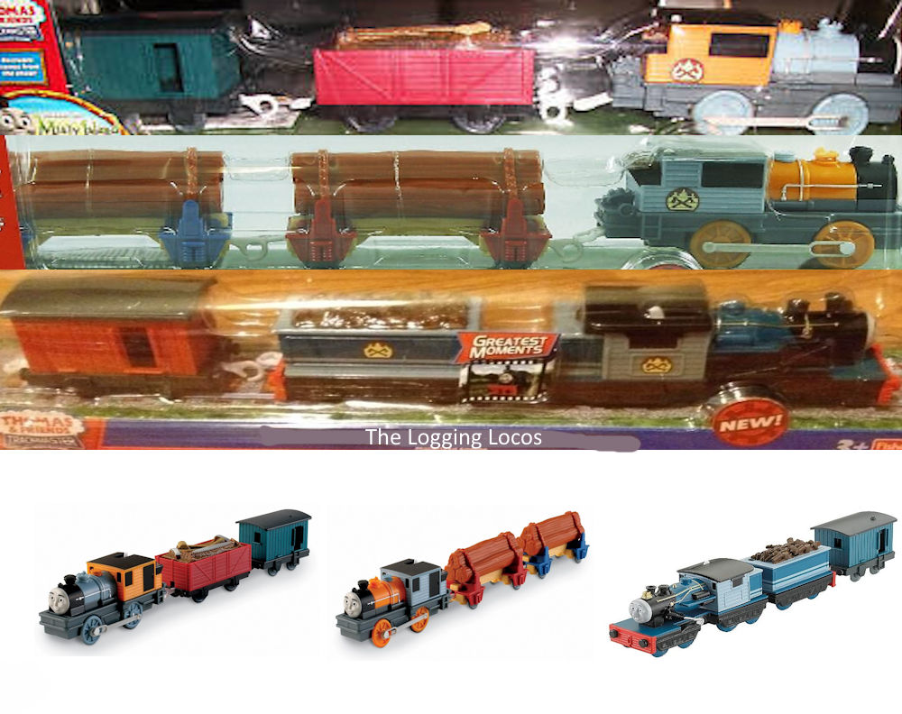 The Logging Locos Rws The Logging Locos Trackmaster Triple Pack Idea by Darkerwanderer on ...