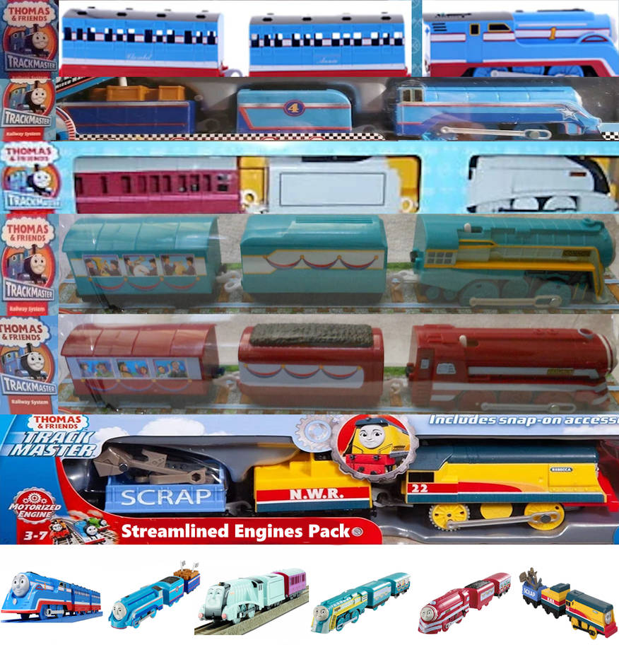 Customize Trackmaster Deviantart Roderick Lumpy Streamlined Engines Trackmaster 6 Pack Idea by Darkerwanderer on DeviantArt