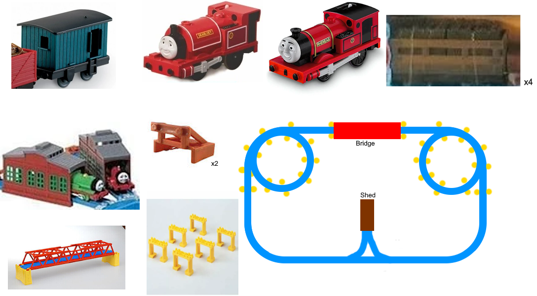 Old trackmaster sets on sale