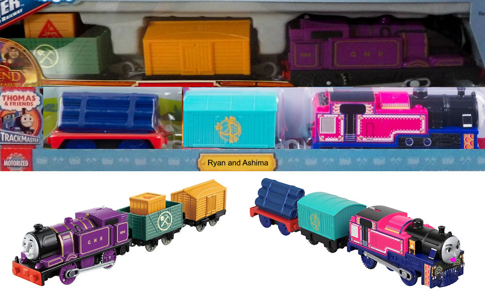 Ashima Trackmaster Set Ryan X Ashima Trackmaster Double Pack Idea by Darkerwanderer on DeviantArt