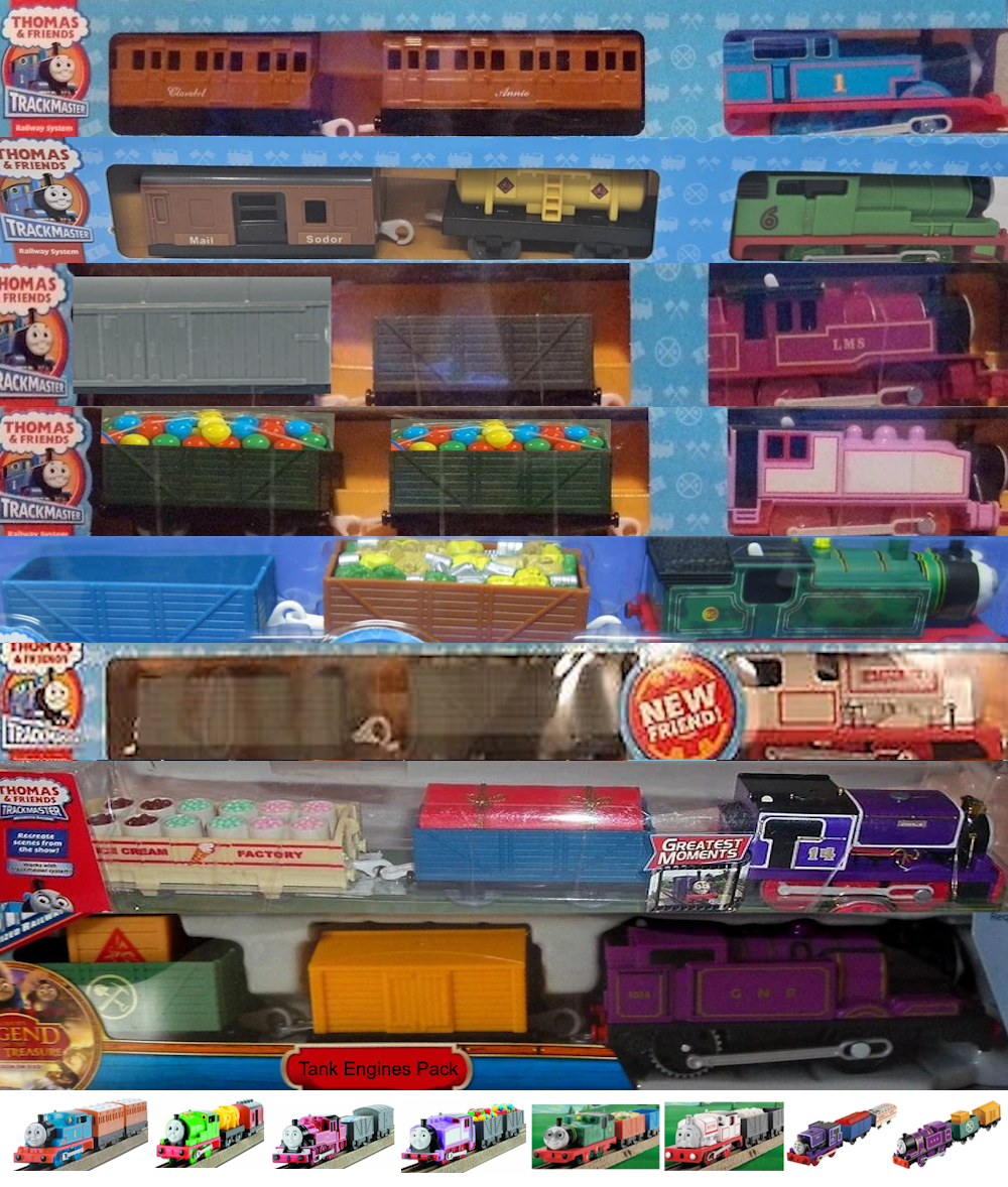 Tank Engines Tomy Trackmaster 8 Pack Idea by Darkerwanderer on DeviantArt