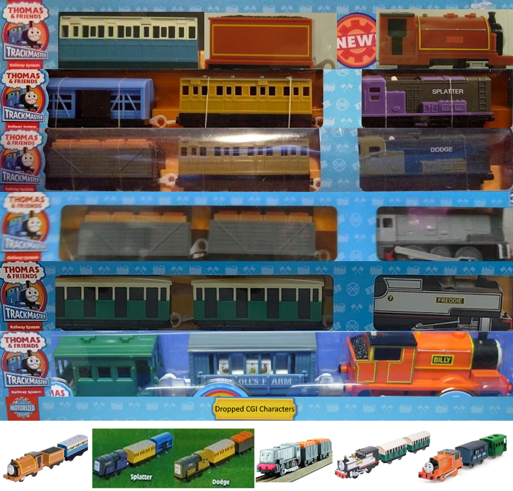 Customize Trackmaster Deviantart Roderick Lumpy Dropped CGI Characters Trackmaster 6 Pack Idea by Darkerwanderer on ...