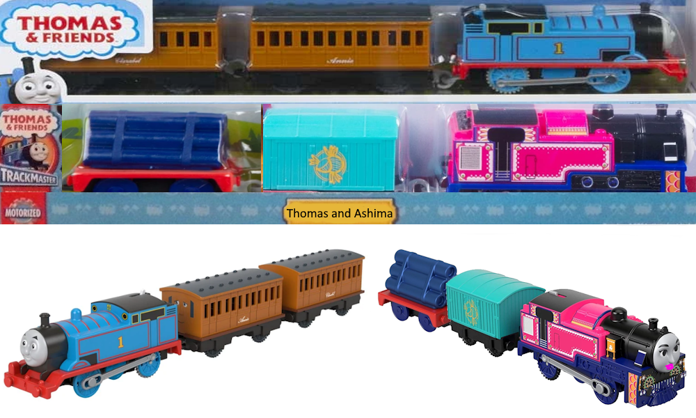 Custom Ashima Thomas X Ashima Trackmaster Double Pack idea by Darkerwanderer on ...