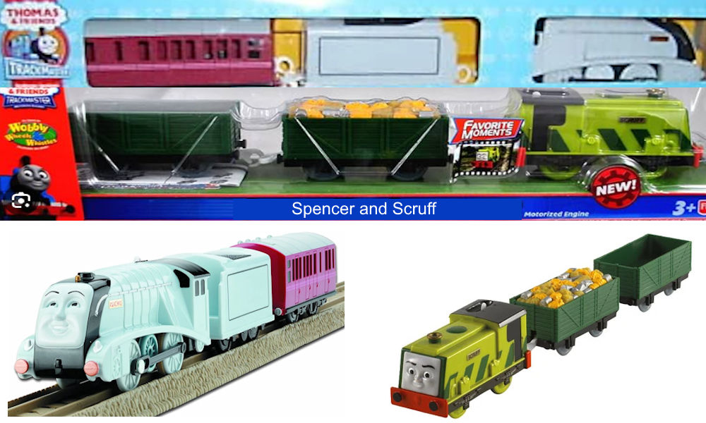 Spencer and Scruff Trackmaster Double Pack Idea by Darkerwanderer on ...