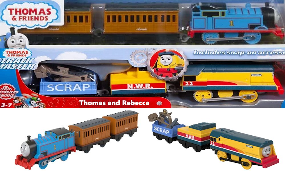 Thomas X Rebecca Trackmaster Double Pack Idea by Darkerwanderer on ...