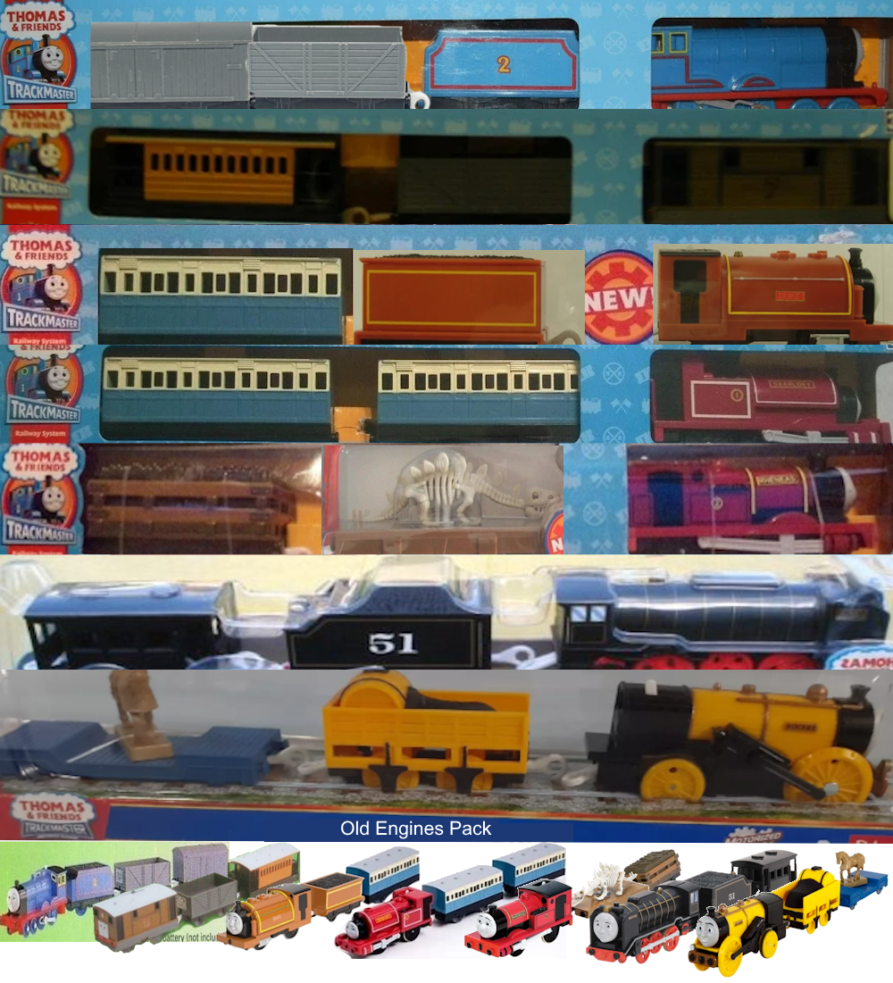 Thomas Old Engines Tomy Trackmaster 7 Pack Idea by Darkerwanderer on DeviantArt
