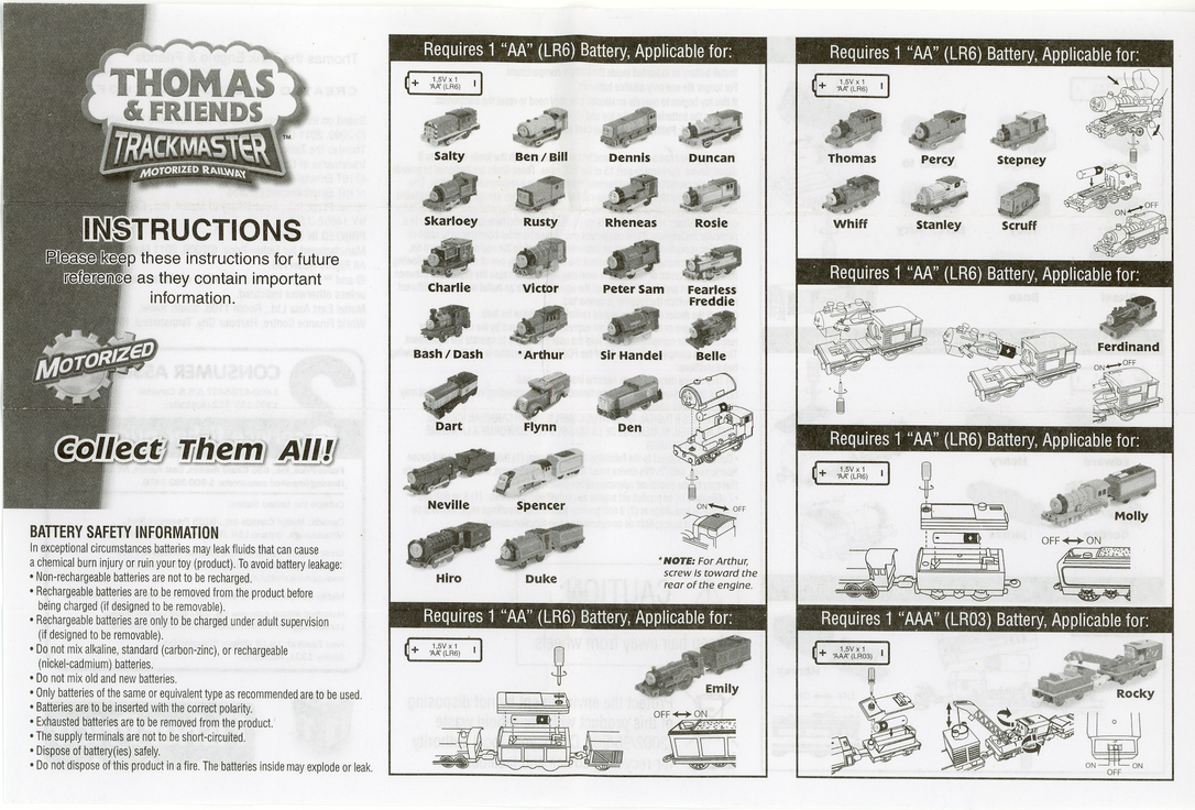 Thomas Trackmaster Fisher Price Instruction Page 1 By Darkerwanderer On thomas-trackmaster-fisher-price-instruction-page-1-by-darkerwanderer-on