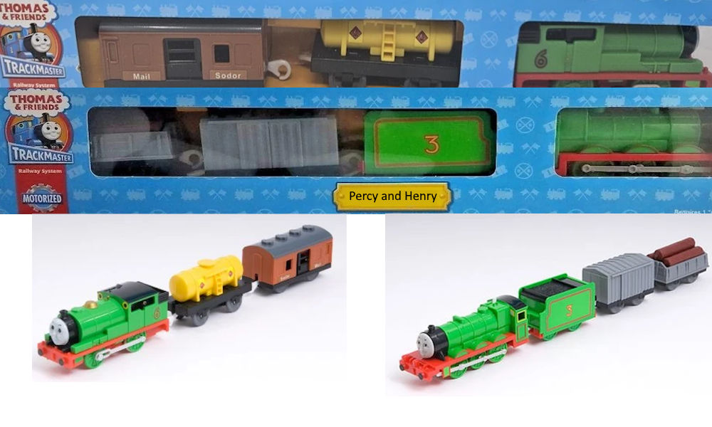 Percy and Henry Tomy/Trackmaster Double Pack Idea by Darkerwanderer on ...