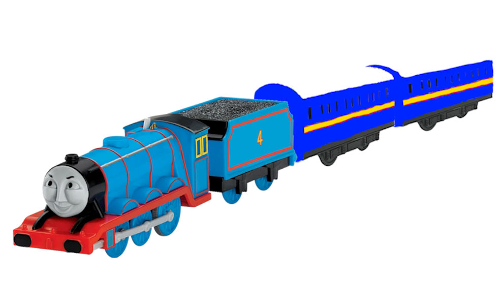 Trackmaster Gordon with Special Coaches Pack Idea by Darkerwanderer on ...