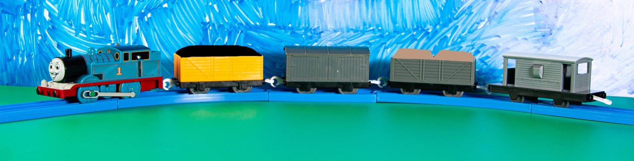 Tomy Plarail RWS Thomas 5 Pack Idea by Darkerwanderer on DeviantArt