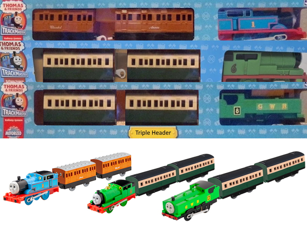 Triple Header Tomy/Trackmaster Triple Pack Idea by Darkerwanderer on ...