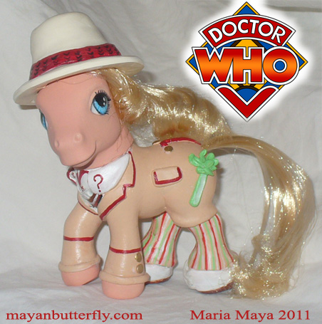 Doctor Who Five Custom Pony