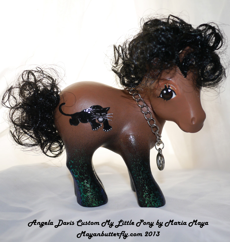 Angela Davis Custom My Little Pony