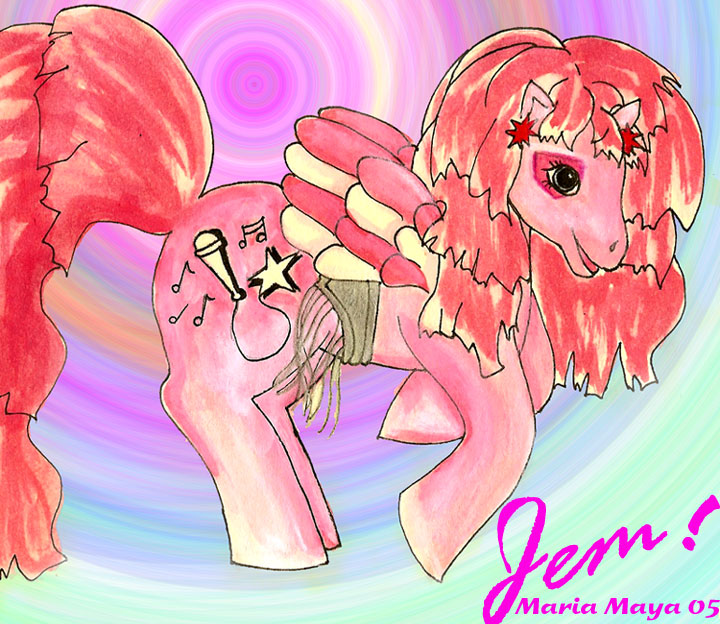 Jem, the 'My Little Pony'