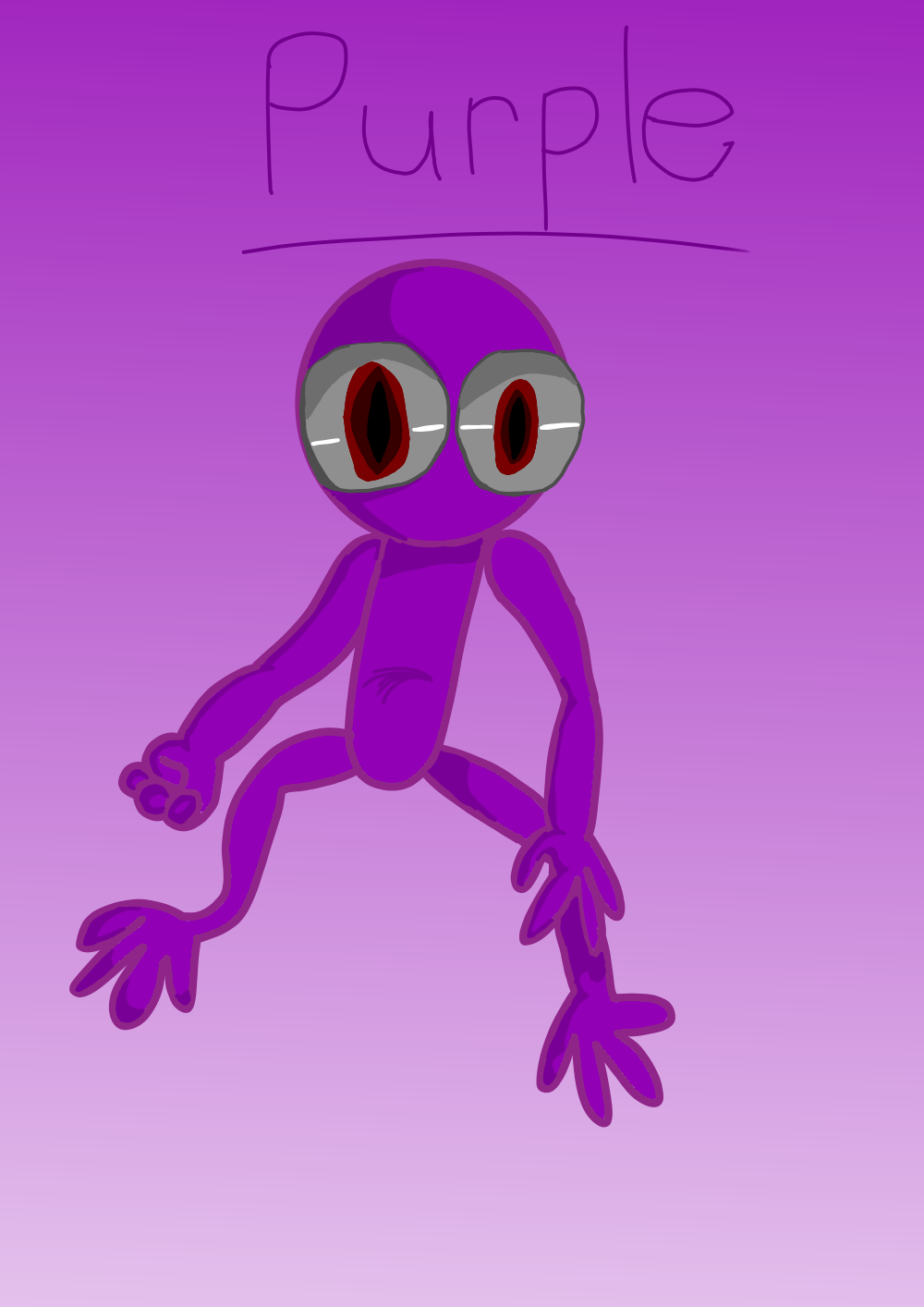 Purple (Rainbow Friends) by XxSummahSackgirl2017 on DeviantArt