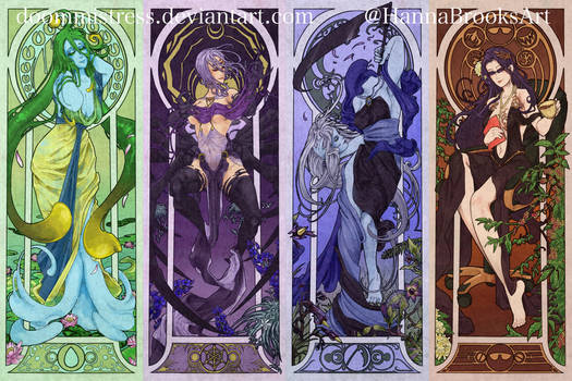 Monster musume - Art nouveau - 2