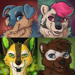 Furry icon commissions