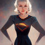 Marilyn Monroe as Supergirl 4