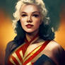Marilyn Monroe as Wonder Woman 2